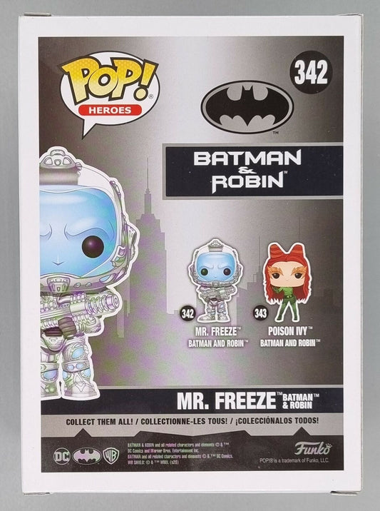 #342 Mr. Freeze - Glitter - DC - Batman & Robin - 2020 Con Funko POP