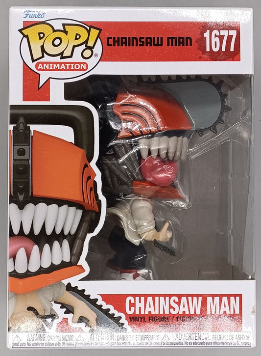 1677 Chainsaw Man - Chainsaw Man - Funko POP - Box Damaged