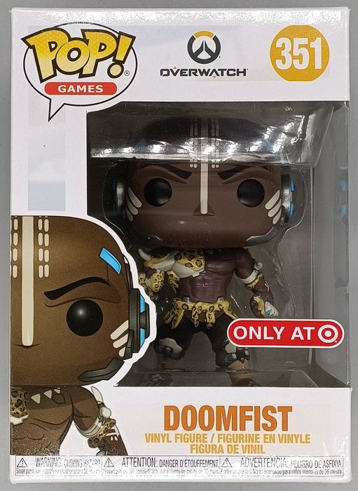 351 Doomfist (Leopard) - Overwatch Funko POP - Box Damaged