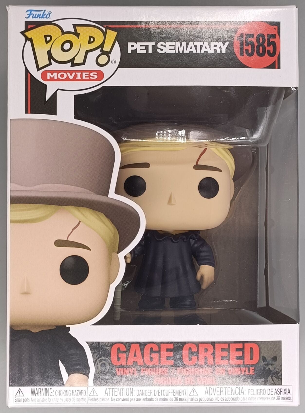 1585 Gage Creed - Pet Sematary - Horror Funko POP - Brand New