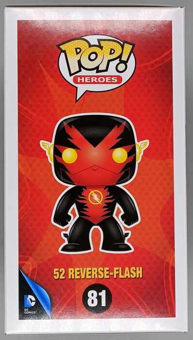 #81 Reverse-Flash (New 52) - DC Super Heroes Funko POP