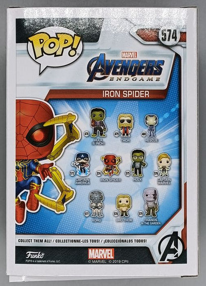 #574 Iron Spider (w/ Gauntlet) Marvel Avengers Endgame Funko POP