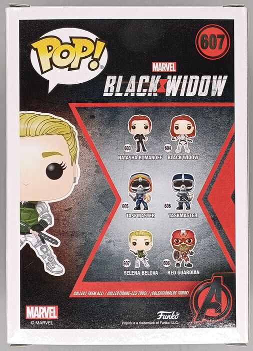 #607 Yelena Belova - Marvel Black Widow Funko POP