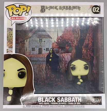 #02 Black Sabbath - Albums - Ozzy Osbourne - Box Damaged Funko POP