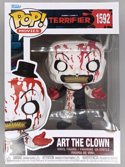 1592 Art the Clown (Bloody) - Terrifier - Horror - Funko POP - Box Damaged