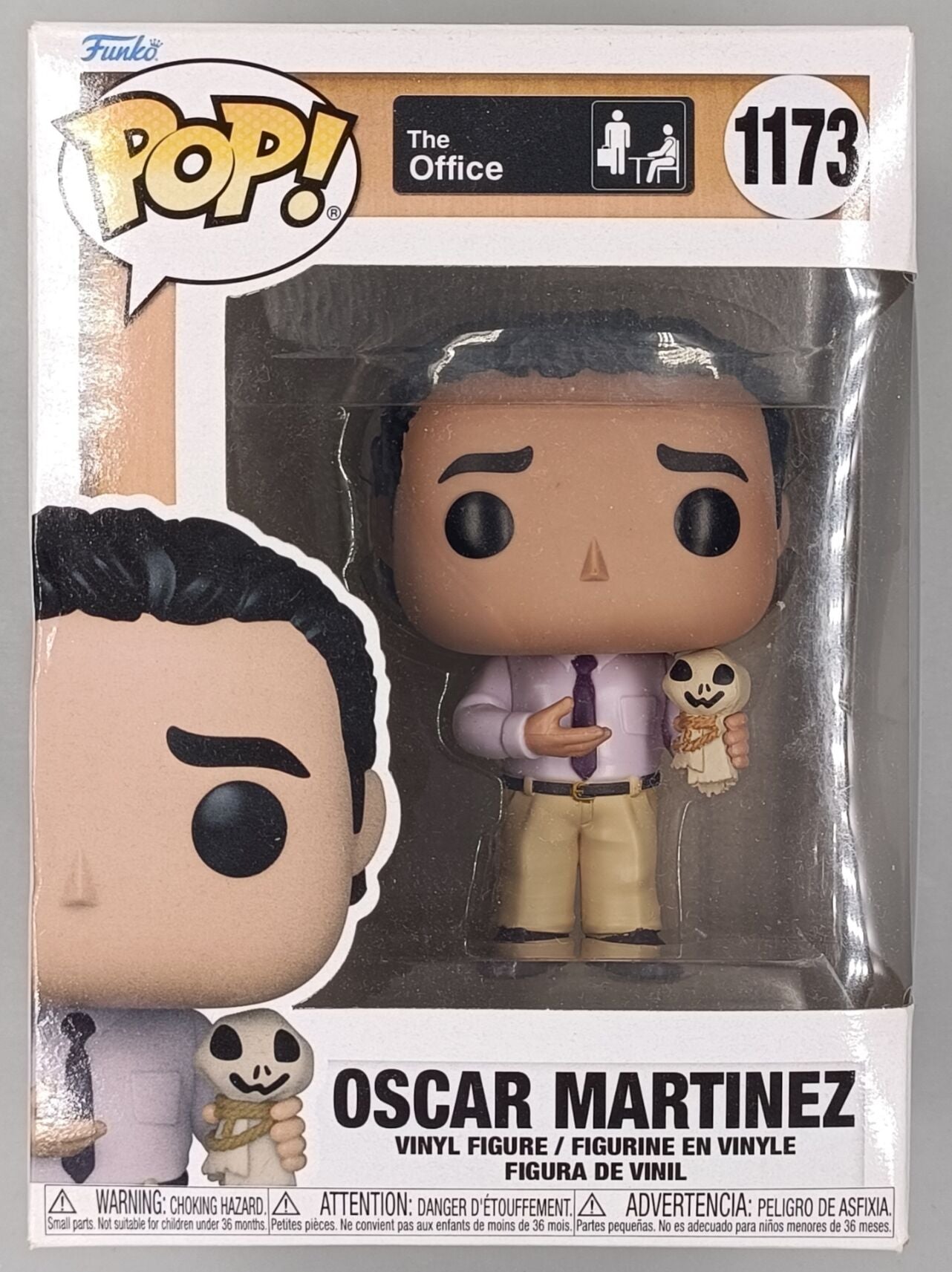 1173 Oscar Martinez (Scarecrow Doll) - The Office - Funko POP - Box Damaged