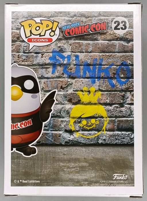 #23 Paulie Pigeon (Black) - Pop Icons - NYCC Exclusive 2019 Funko POP
