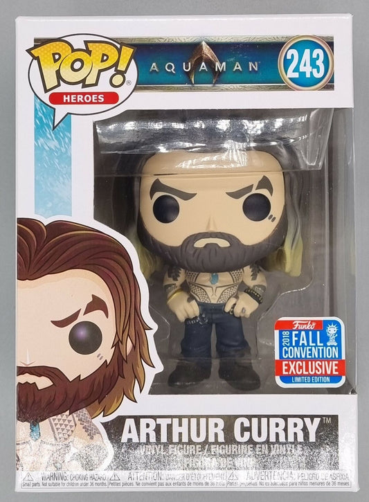 243 Arthur Curry (Shirtless) - DC - Aquaman - 2018 Con Exc Funko POP