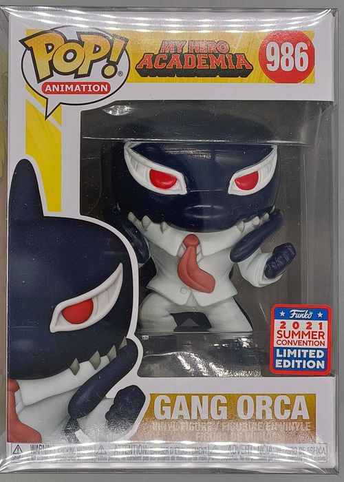 #986 Gang Orca - My Hero Academia - 2021 Con Funko POP