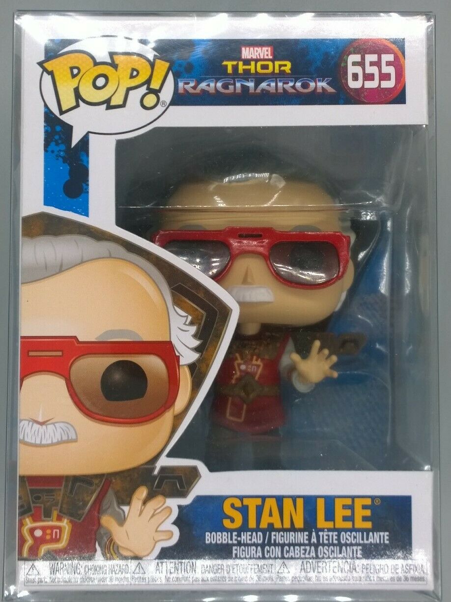#655 Stan Lee (Barber) - Marvel Thor Ragnarok Funko POP