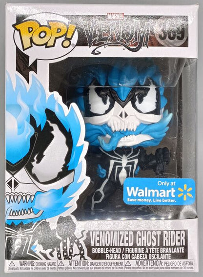 #369 Venomized Ghost Rider (Blue) Marvel Venom Box Damaged Funko POP