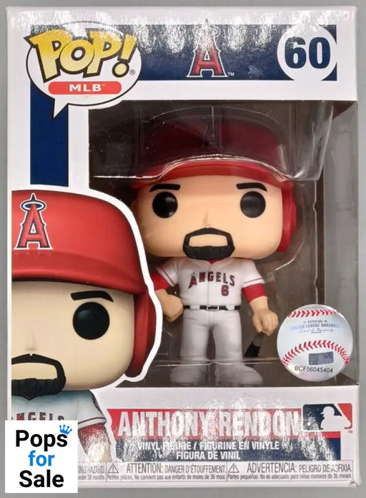 #60 Anthony Rendon - MLB Baseball Los Angeles Angels Box Damaged Funko POP