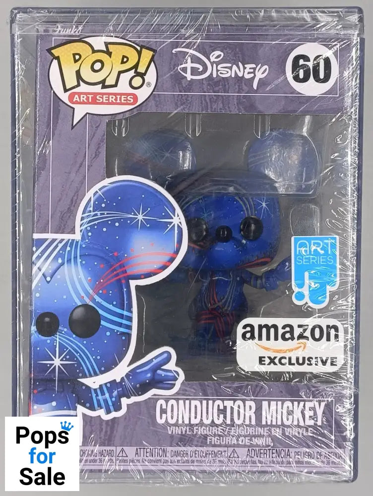 60 Conductor Mickey - Art Series - Disney Funko POP - Brand New