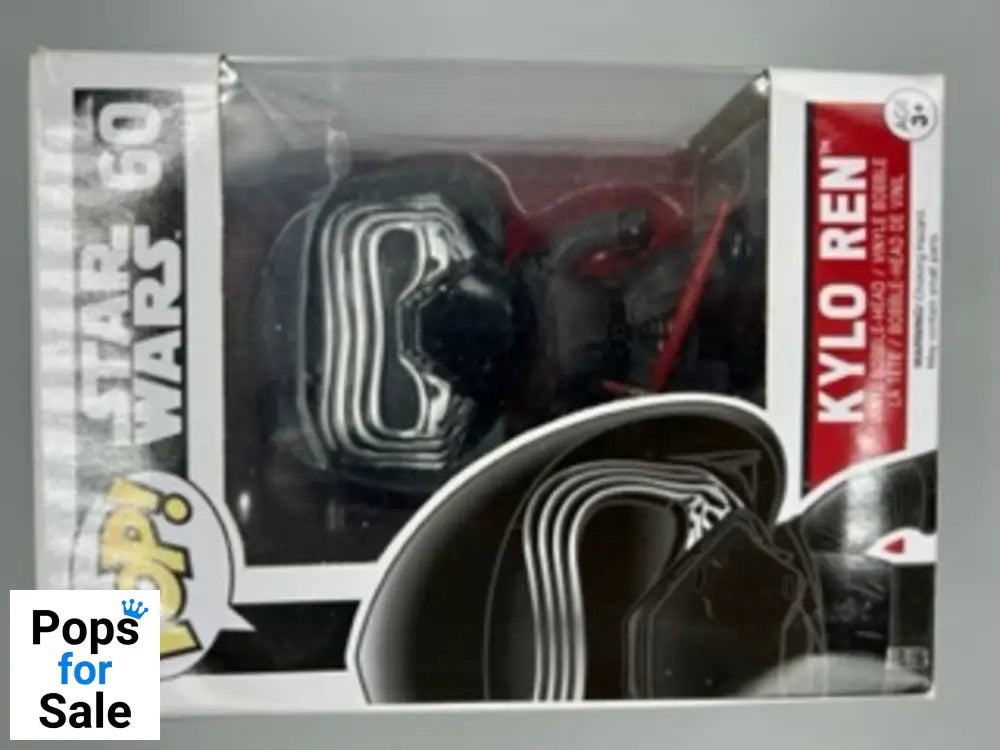 #60 Kylo Ren - Star Wars - The Force Awakens - Box Damaged Funko POP