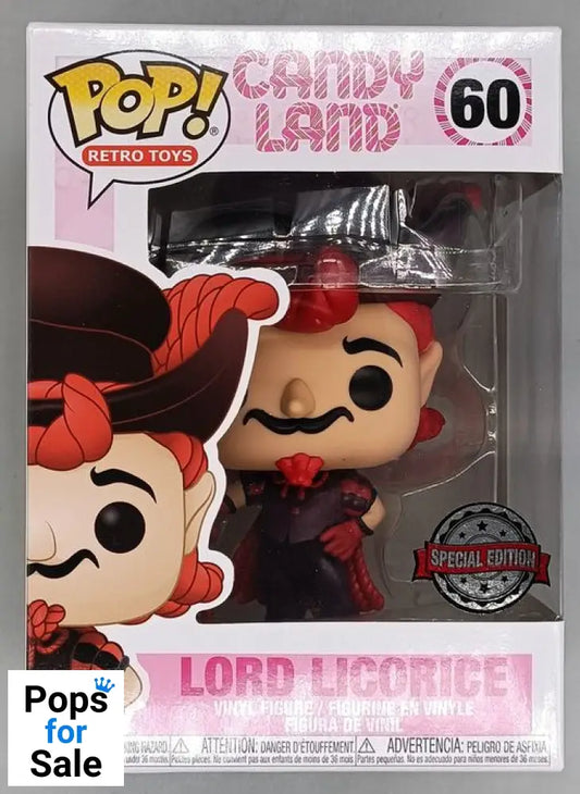 #60 Lord Licorice - Candy Land Funko POP