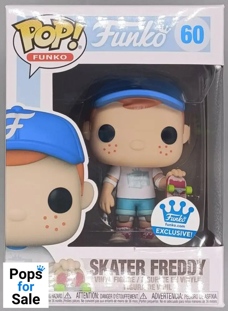 #60 Skater Freddy - Funko (Freddy) - Box Damaged Funko POP