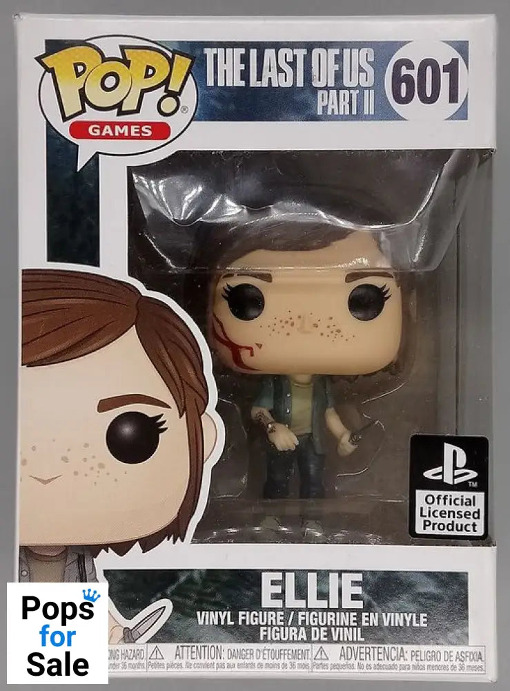 #601 Ellie - The Last Of Us - Box Damaged Funko POP