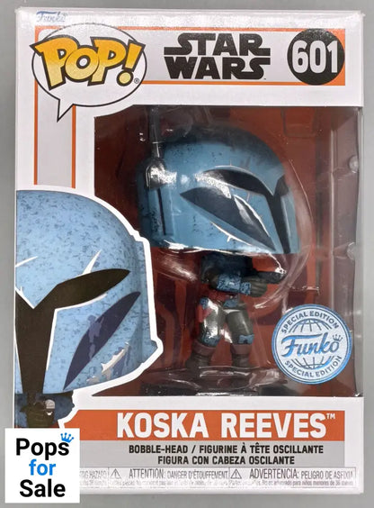 601 Koska Reeves - Star Wars The Mandalorian - Funko POP - Box Damaged