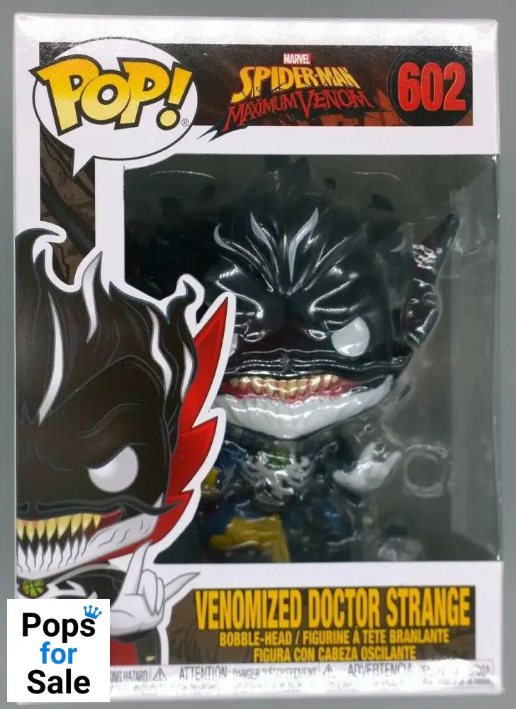 #602 Venomized Doctor Strange - Marvel Max Venom Funko POP