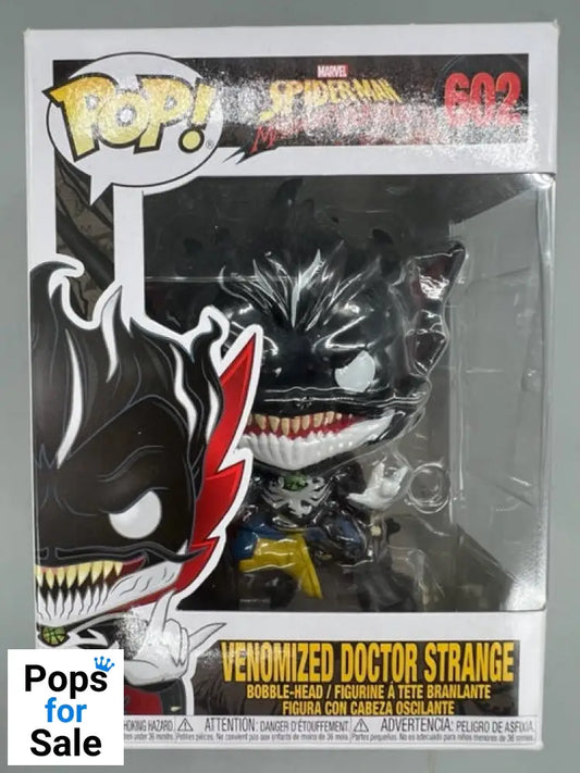 602 Venomized Doctor Strange - Marvel Max Venom Funko POP - Box Damaged