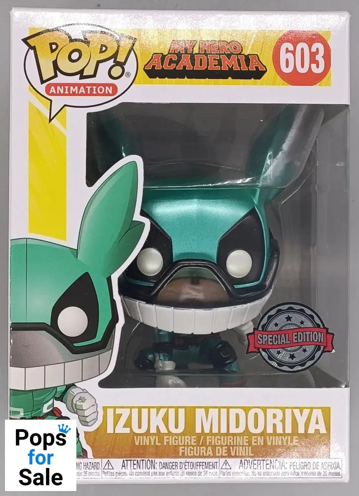 603 Izuku Midoriya - Metallic - My Hero Academia Funko POP