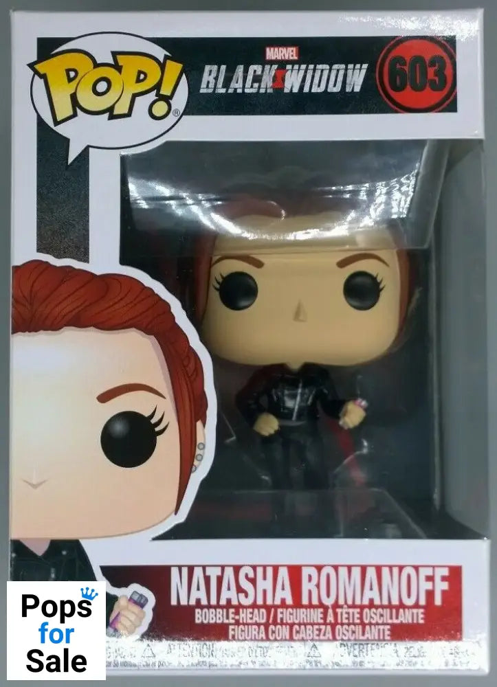 #603 Natasha Romanoff - Marvel Black Widow Funko POP