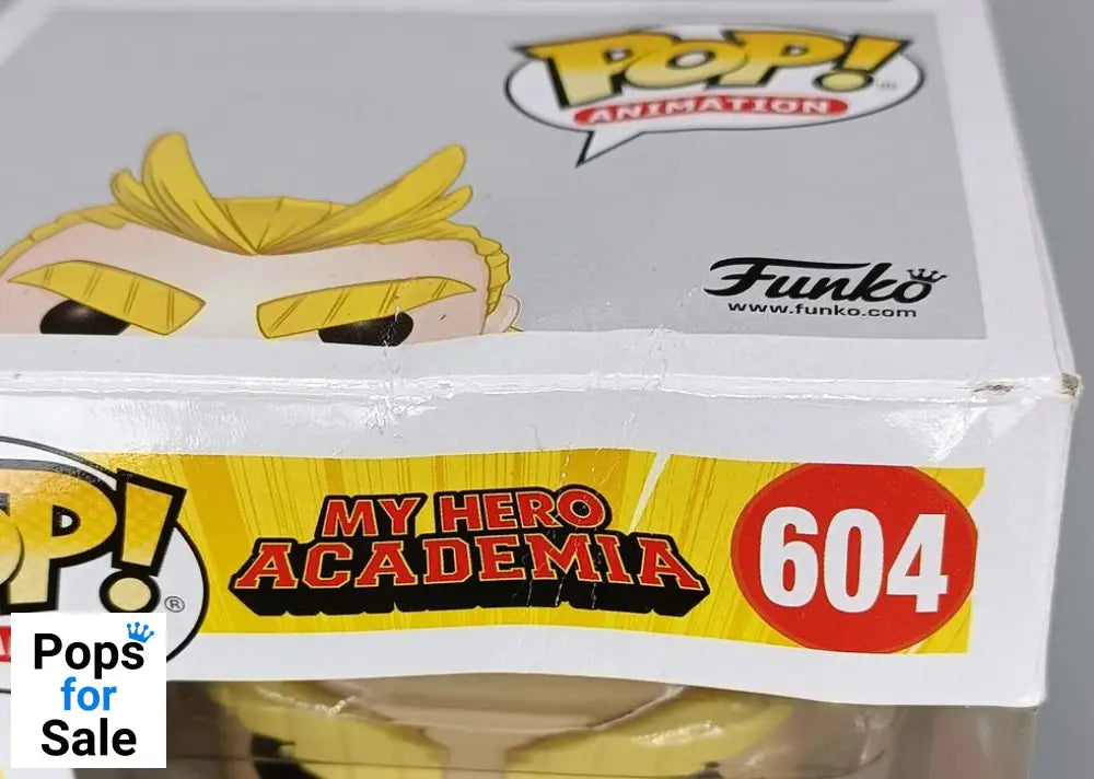 604 All Might (Teacher) - My Hero Academia Funko POP - Box Damaged