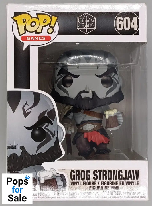 604 Grog Strongjaw - Critical Role - Funko POP - Box Damaged