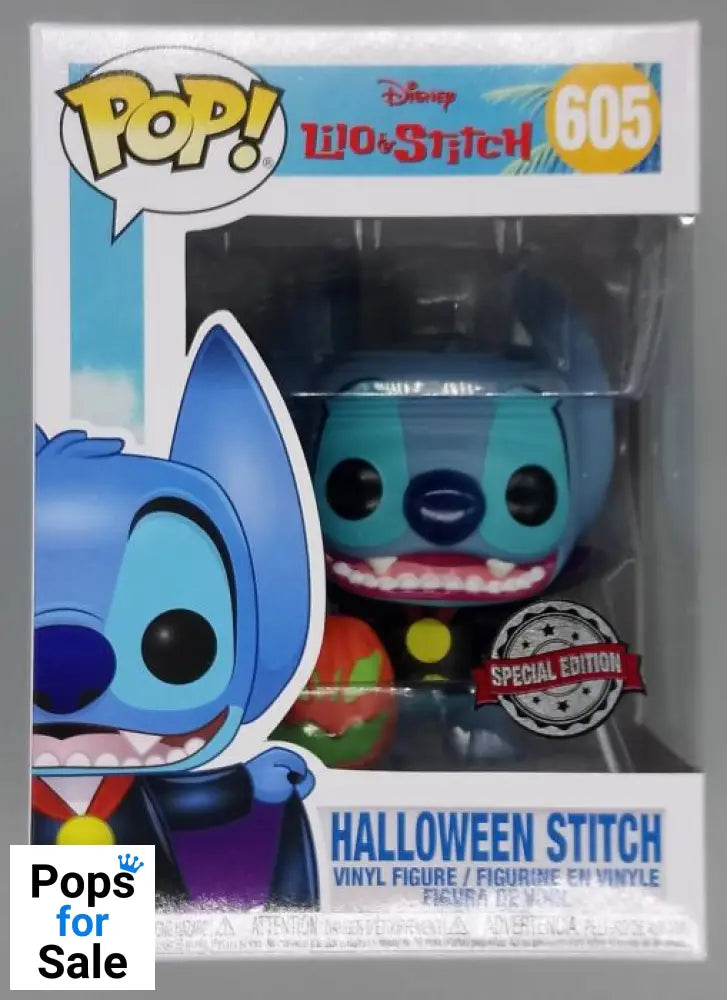 605 Halloween Stitch - Disney Lilo and Stitch Funko POP