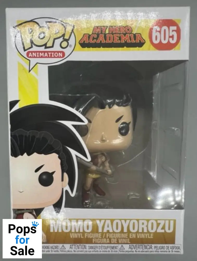 #605 Momo Yaoyorozu - My Hero Academia - Box Damaged Funko POP