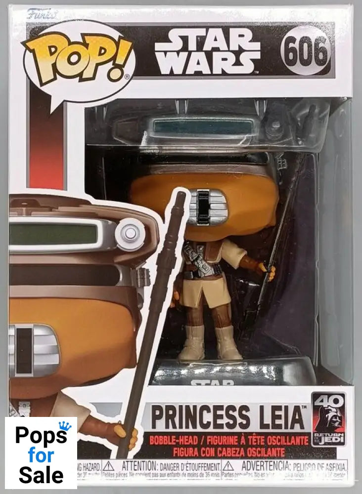 #606 Princess Leia (Boushh) Star Wars Funko POP