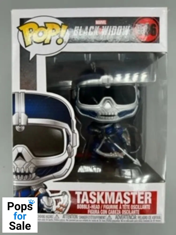 #606 Taskmaster (w/ Bow) Marvel - Black Widow - Box Damaged Funko POP