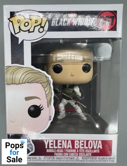 #607 Yelena Belova - Marvel Black Widow - Box Damaged Funko POP