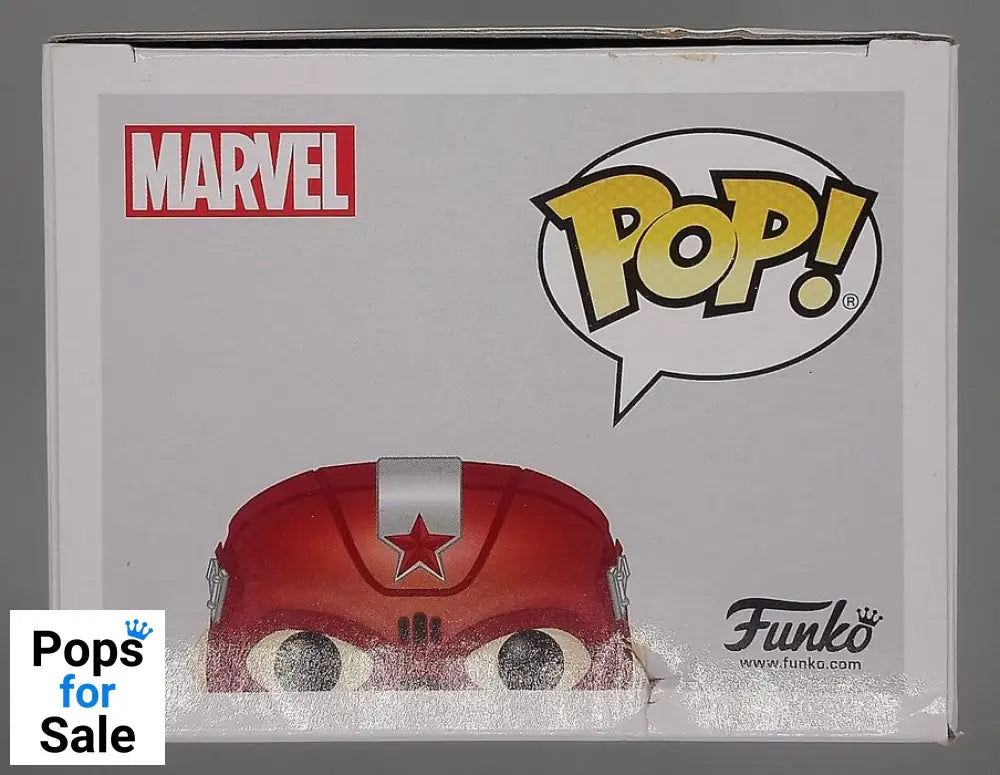 608 Red Guardian - Marvel Black Widow - Box Damaged Funko POP