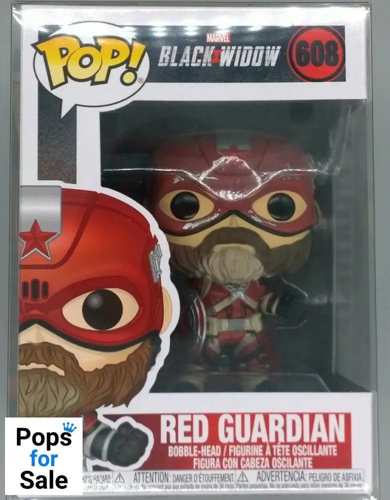 #608 Red Guardian - Marvel Black Widow Funko POP