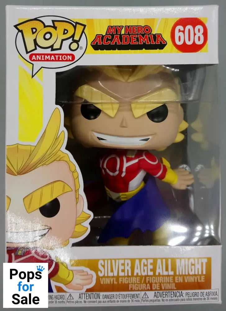 #608 Silver Age All Might - My Hero Academia Funko POP