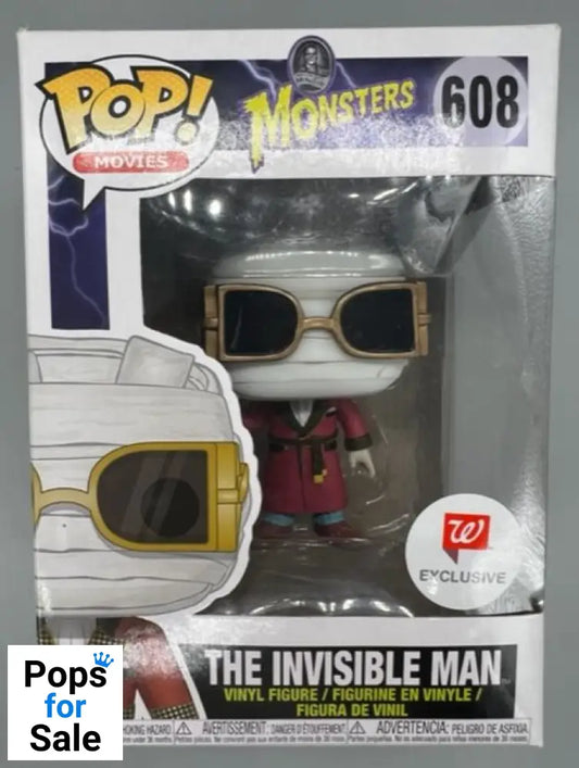 608 The Invisible Man - Universal Monsters - Box Damaged Funko POP