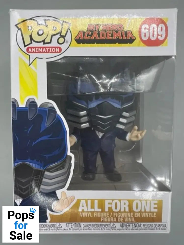 #609 All For One - My Hero Academia - Box Damaged Funko POP