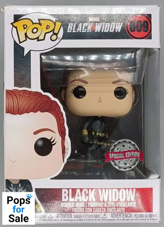 609 Black Widow (Gray) - Marvel Black Widow - Box Damaged Funko POP