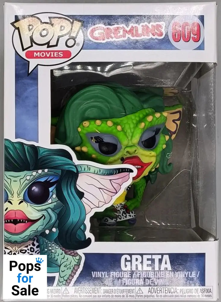 #609 Greta - Gremlins - Box Damaged Funko POP