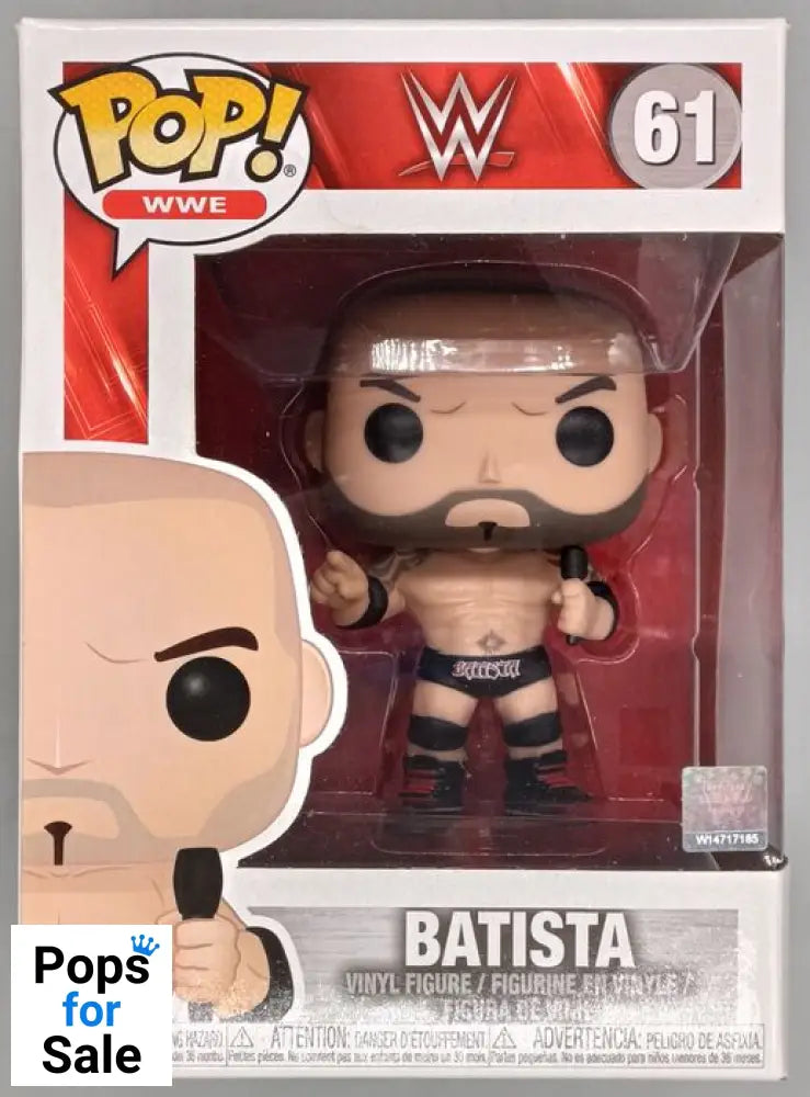 #61 Batista - WWE - Box Damaged Funko POP