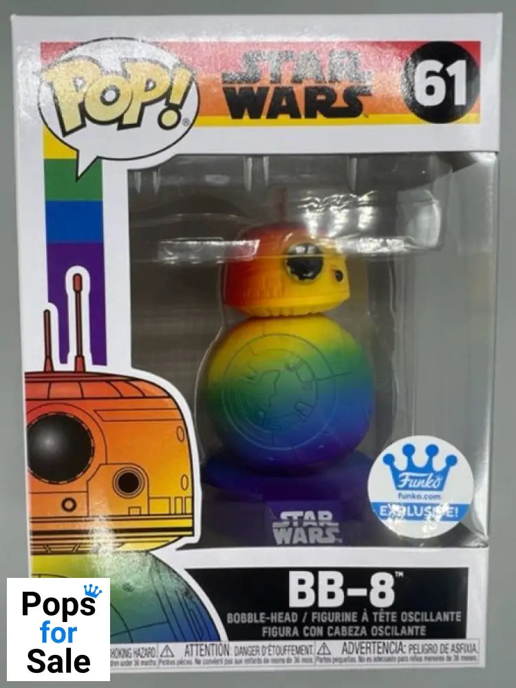 #61 BB-8 (Pride) - Star Wars Funko POP