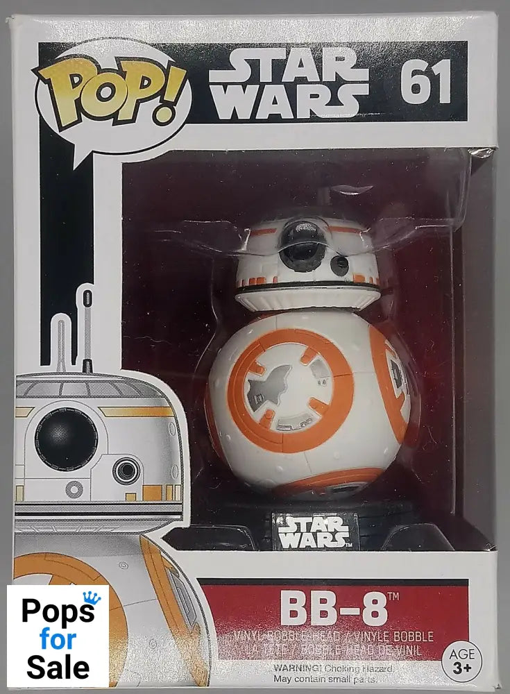 #61 BB-8 - Star Wars - Box Damaged Funko POP