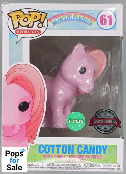 61 Cotton Candy - Scented - My Little Pony - Box Damaged Funko POP