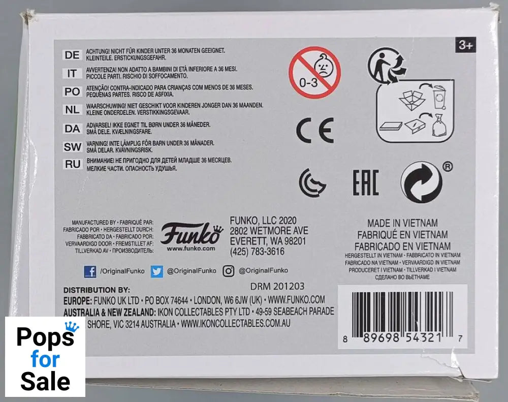 61 Cotton Candy - Scented - My Little Pony - Box Damaged Funko POP