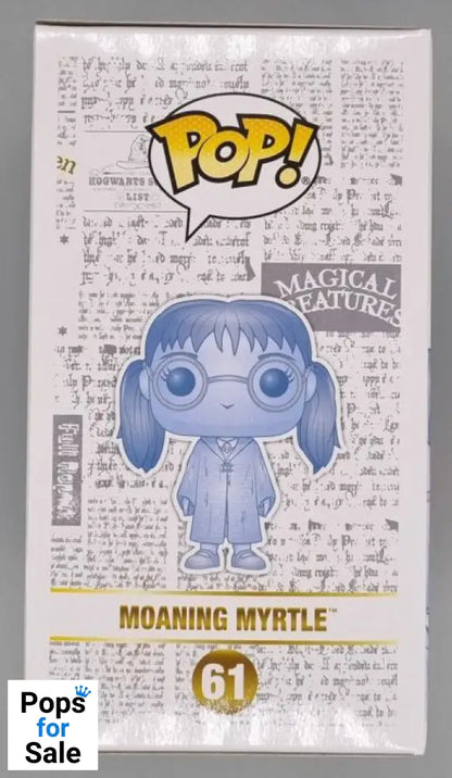 61 Moaning Myrtle - Glow - Harry Potter - 2018 Con Funko POP