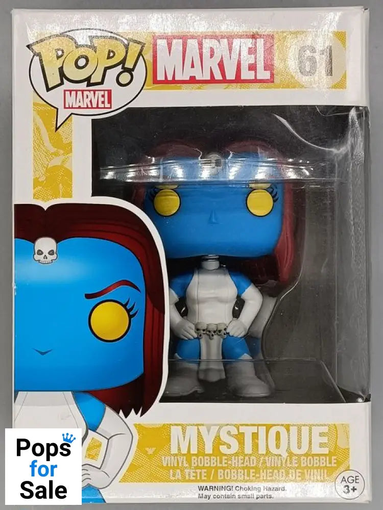 61 Mystique - Marvel X-Men - Funko POP - Box Damaged