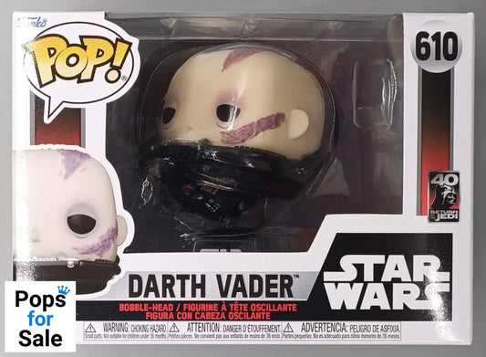 610 Darth Vader (Unmasked) - Star Wars Funko POP