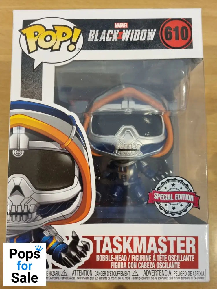 #610 Taskmaster (w/ Claws) - Marvel Black Widow Funko POP