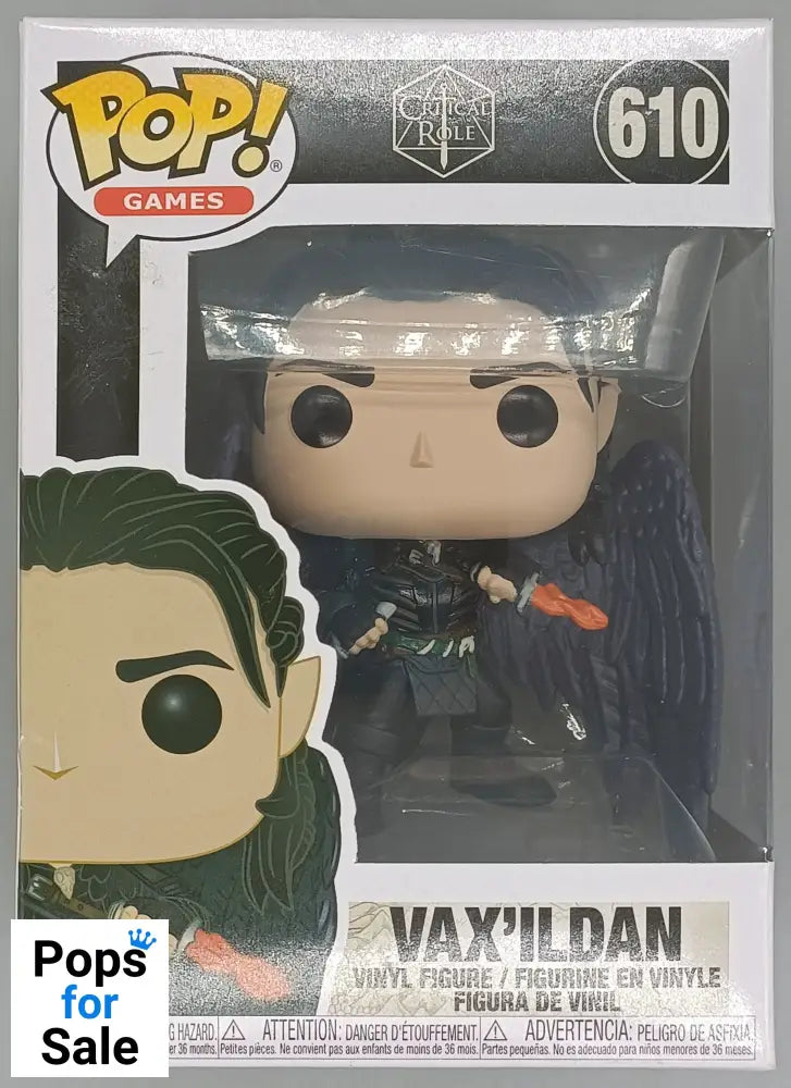 #610 Vax'ildan - Critical Role Funko POP 